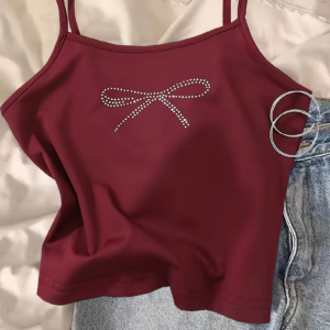 Girls' Casual Solid Color Tank Top