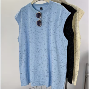 Pure Cotton Sleeveless T-shirt,
